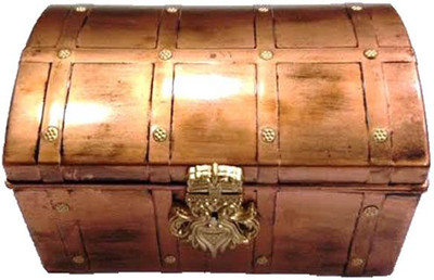 

Sogo Senorita C Storage And Daily Use, room decor, stores all types of jewellery Vanity Box(Copper)