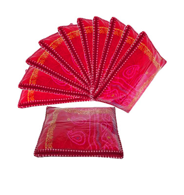 

Atorakushon 10pc Saree Salwar Suit Dress Protection Cover Garment pouch Box Bag Storage Case Vanity Box(Maroon)