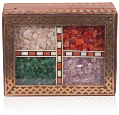 30% OFF on Rajwada Arts Gemstone Box With Brass Beading Jewellery Vanity Box(Multicolor) 30% OFF on Rajwada Arts Gemstone Box With Brass Beading Jewellery Vanity Box(Multicolor)