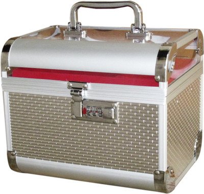 

Pride Star Lovy to store cosmetics Vanity Box(Royal Silver)