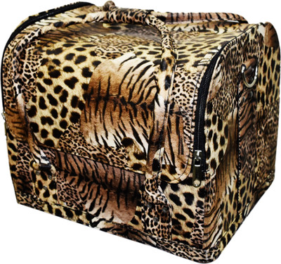 

Satisfaction Leather to store cosmetic items Vanity Box(Multicolor)