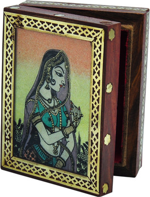 

Raj Laxmi Rajasthani Makeup Vanity Box(Brown)