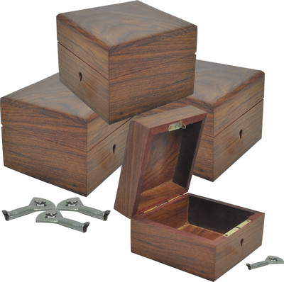 

DakshCraft Boxes with Key Makeup and Jewellery Vanity Box(Brown)