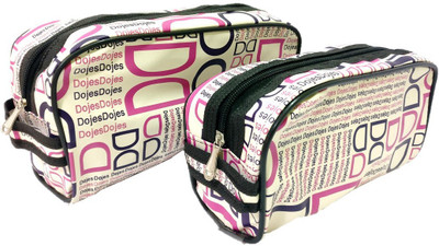 

Addyz Set of 2 Shaving Kit Toiletry Pouch Vanity Box(Multicolor)
