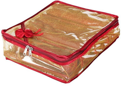 

SuiDhaga Bangle Box Net 4 Line Bangle Organiser Vanity Box(Golden)
