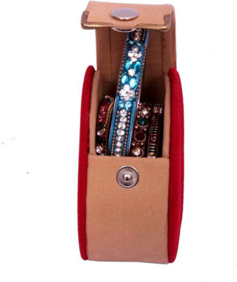 

Kuber Industries Designer MaroonBangle Box Makeup Vanity Box(Maroon)