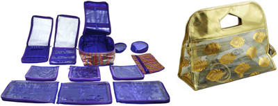 

Bahurani Boutique Combo Of Big Vanity Box(Blue)