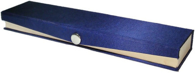

Addyz Necklace Chain Storage Vanity Box(Navy Blue)