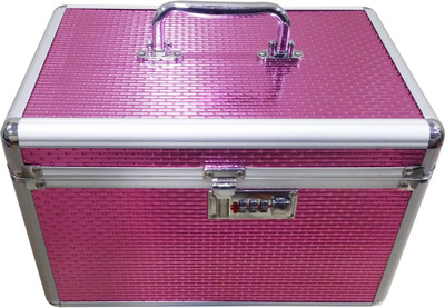 

Satisfaction Almond to store cosmetic items Vanity Box(Pink)