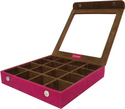 

Essart 10080-Light Pink Makeup and Jewellery Vanity Box(Pink)