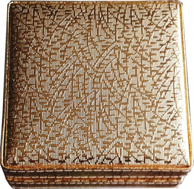 

Abdullah Golden Bangle Box Vanity Box(Golden)