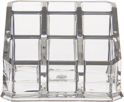 

iStuff Acrylic with 9 Holes Lipstick Holder Vanity Box(Clear)