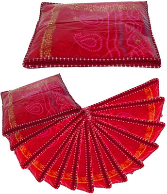 

Atorakushon 15pc Saree Salwar Suit Dress Protection Cover Garment pouch Box Bag Storage Case Vanity Box(Maroon)
