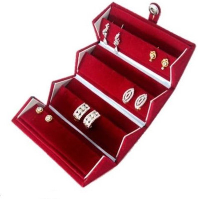 

Addyz 2 Medium Earring, Jewellery Vanity Box(Maroon)