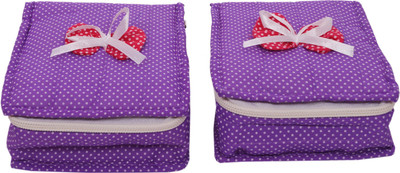 

Hanu Enterprises Locker Jewellery Kit Makeup Vanity Box(Purple)
