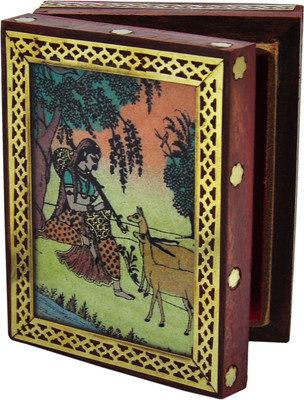 

Raj Laxmi Rajasthani Makeup Vanity Box(Brown)