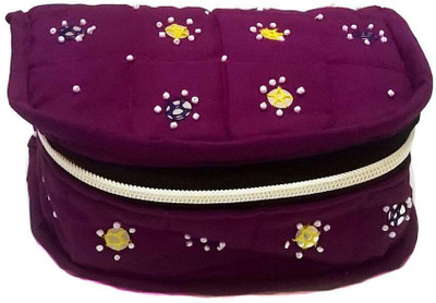 

irin Handcrafted Jewellery Vanity Box(Purple)