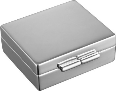 

Treta Square Jewelry Vanity Box(Silver)
