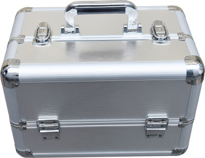 

Pride Slide to store cosmetic items Vanity Box(Silver)