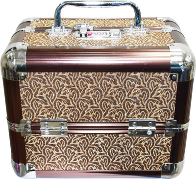 

Pride Star Coral to store cosmetics Vanity Box(Brown)