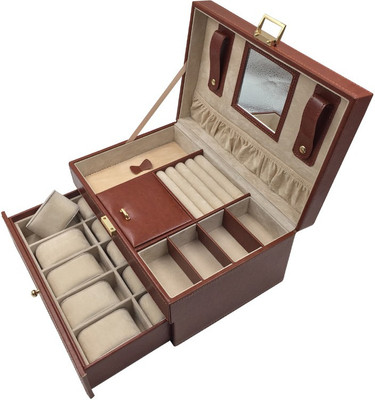 

Knott Jewellery Watch Vanity Box(Brown)