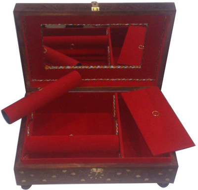 

Onlineshoppee CA-109 Jewellery Vanity Box(Brown)