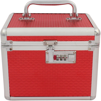 

Satisfaction Ammy to store cosmetic items Vanity Box(Red)