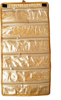 

Srajanaa organiser Jewellery Vanity Box(Yellow)