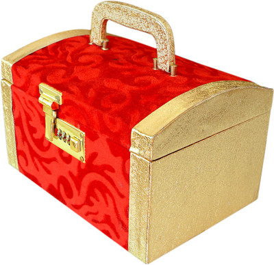 

R S Jewels Womens Makup Box, All Cosmatics Products Vanity Box(Multi Colour)