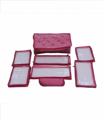 

Kuber Industries Locker Jewellery Vanity Box(Pink)