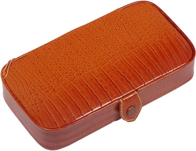 Bulaky vanity case Jewellery Vanity Box(Tan)