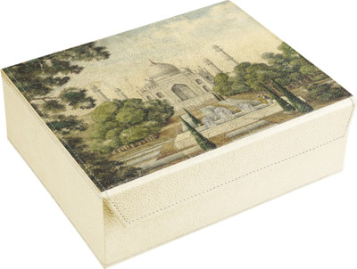 

Eco-Leatherette 6 Partition Bangles Vanity Box(Multicolor)