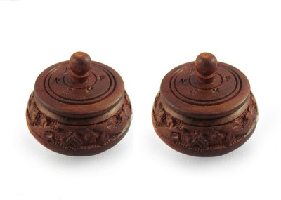 

Desi Karigar shingaar Jewellery Vanity Box(Brown)