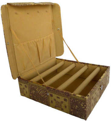 

Ermani Export 4 Row Gold Bangle Box Makeup Vanity Box(Gold)