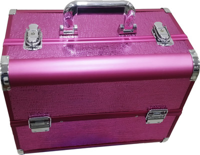 

Pride Star Flora to store cosmetics Vanity Box(Royal Pink)