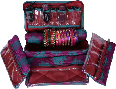 

Angelfish Designer Make up & Jewellery Vanity Box(Multi color)