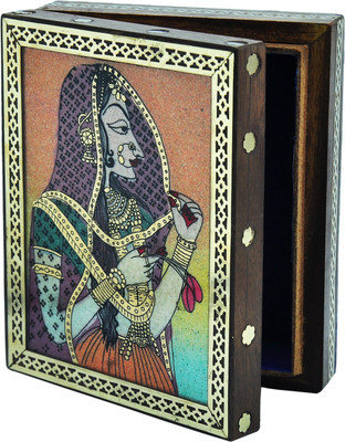 

Raj Laxmi Rajasthani Makeup Vanity Box(Brown)