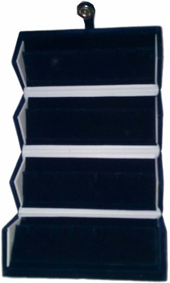 

Abhinidi Ear Ring Folder Ring case Travelling Pouch Box Vanity Box(Blue)