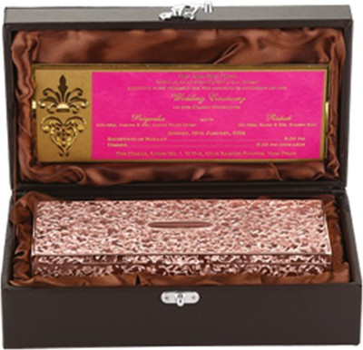 Treta 2 in 1 Treasure Rose Gold Color Makeup and Jewelry Vanity Box(Rose Gold)