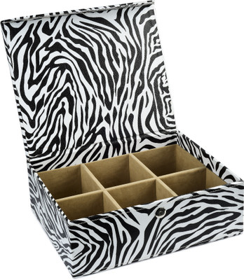 

Eco-Leatherette 6 Partition Bangles Vanity Box(Multicolor)