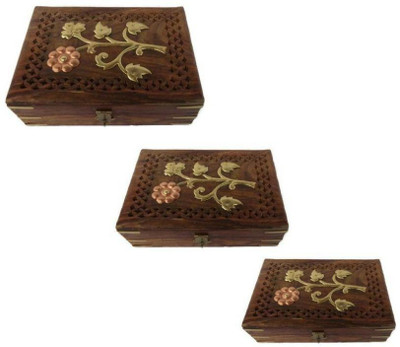 SG Art o Plus Jewellery Vanity Box(Brown)