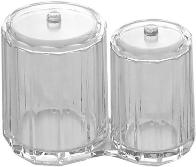 

iStuff COTTON BALL & SWAB HOLDER Makeup Vanity Box(Clear)