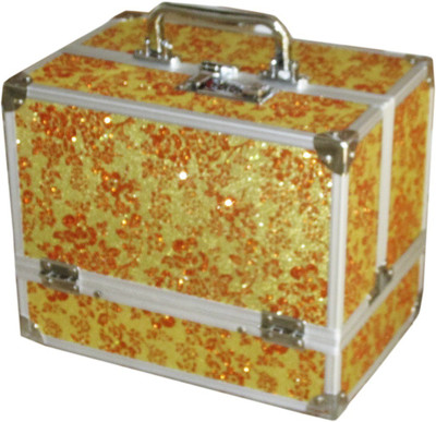 

Satisfaction Ziva to store cosmetic items Vanity Box(Yellow)