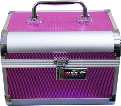 Satisfaction Hazel to store cosmetic items Vanity Box(Pink)