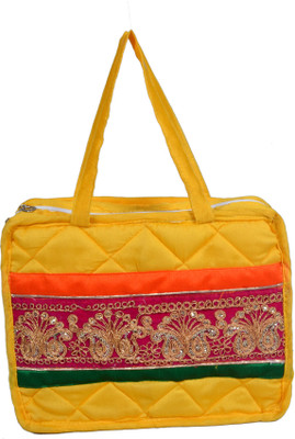 

Angelfish Designer Jewellery & Vanity kit Vanity Box(Yellow)