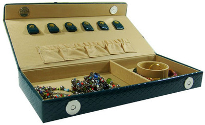 

Essart Box 0072C Makeup and Jewellery Vanity Box(Green)