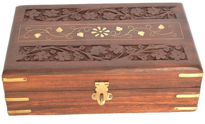

La' Bonito 10x6 inch Makeup Vanity Box(Brown)