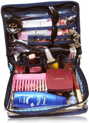 

Pretty Krafts Cosmetic Box Makeup Vanity Box(Golden)