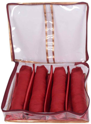

Ermani Export Traditional Red 4 Roll Bangle Care Vanity Box(Red)