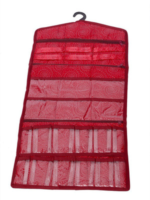 

Kuber Industries Hanging, Wall Hanging, Dressing Kit Make Up Vanity Box(Maroon)